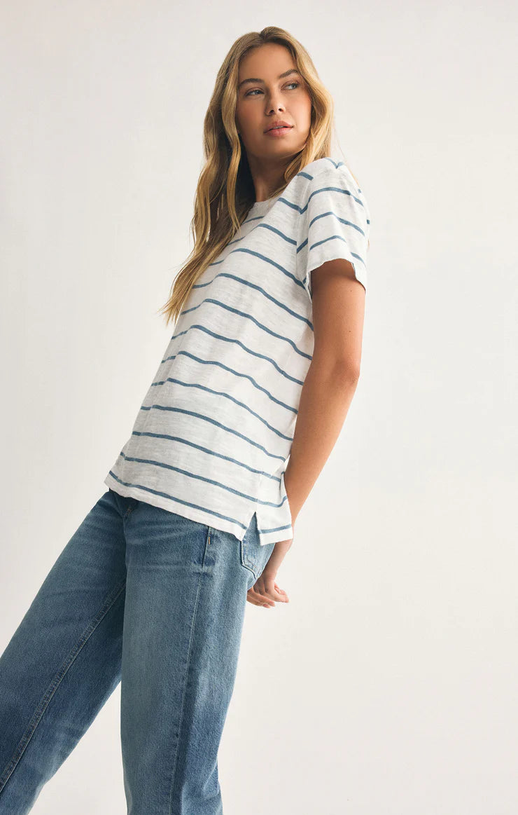 Z Supply Boathouse Foundation Striped Tee