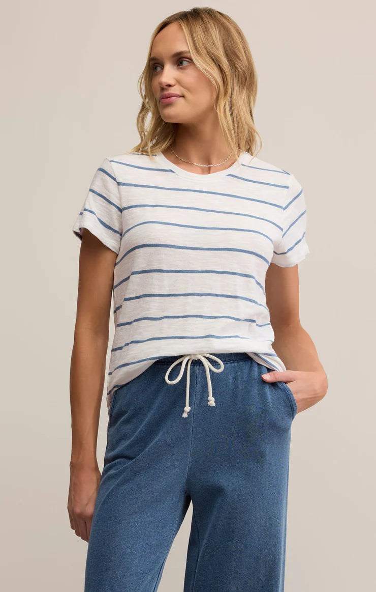 Z Supply Boathouse Foundation Striped Tee