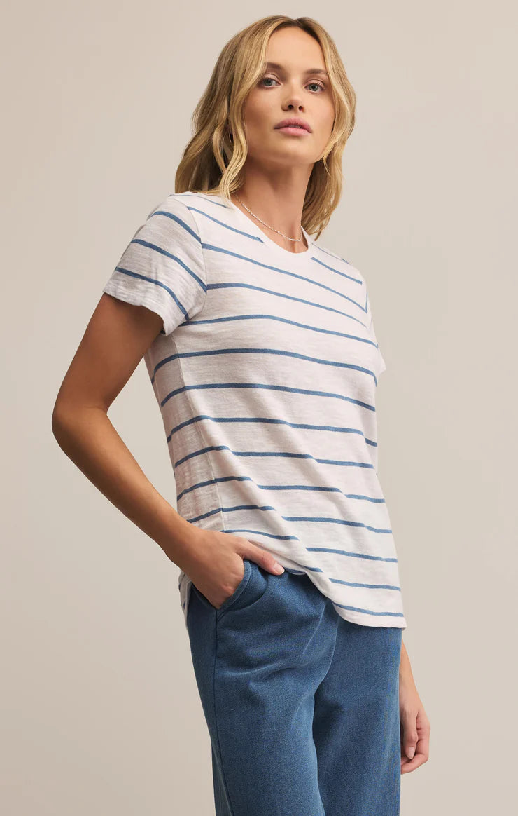 Z Supply Boathouse Foundation Striped Tee