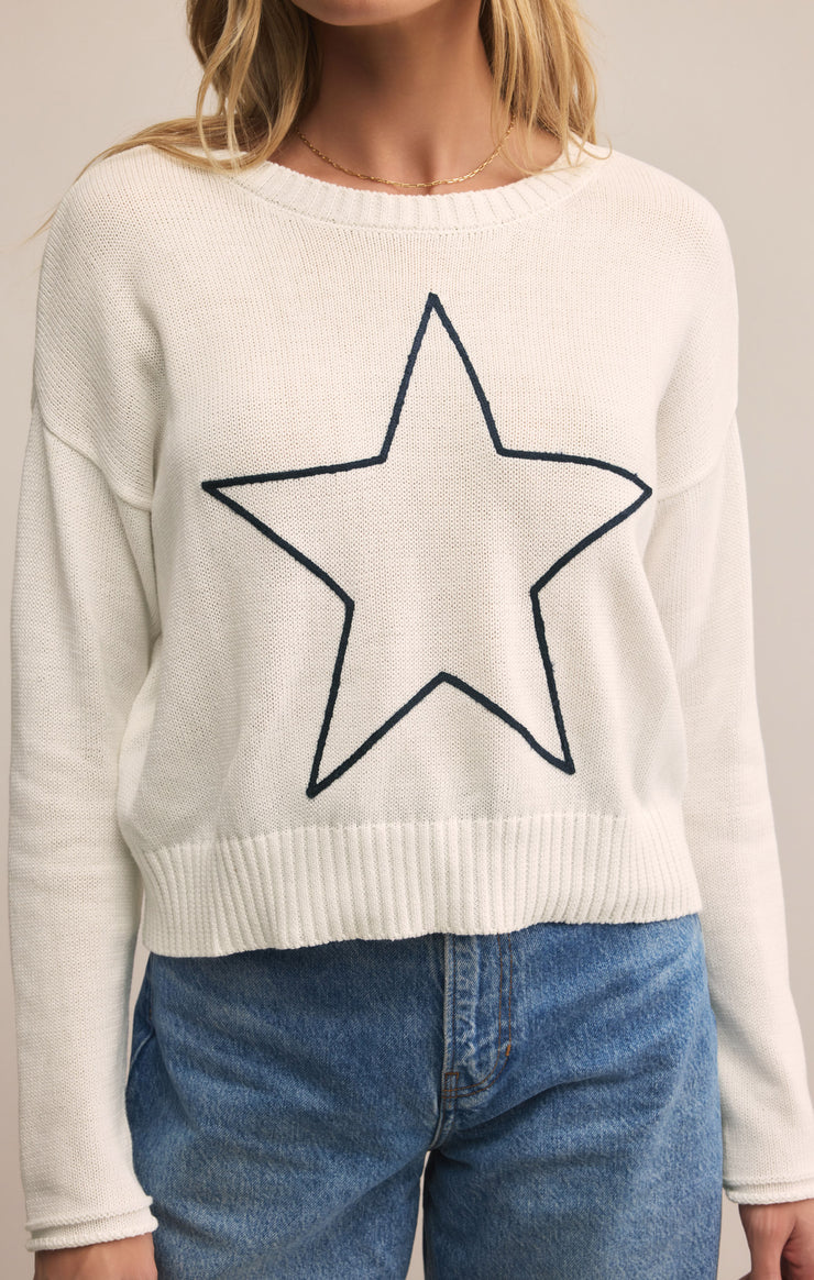 Z Supply Sienna Lucky Star Sweater