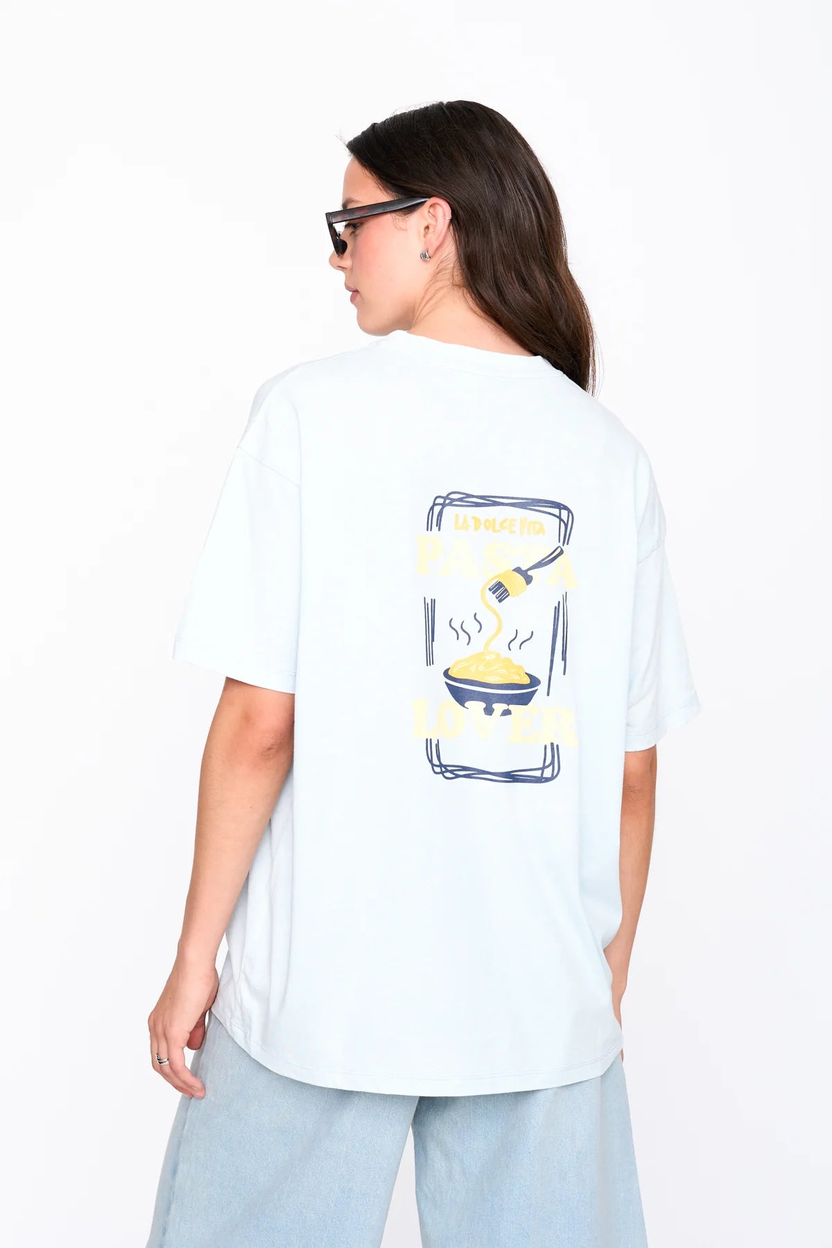 24colours Blue Pasta Tee