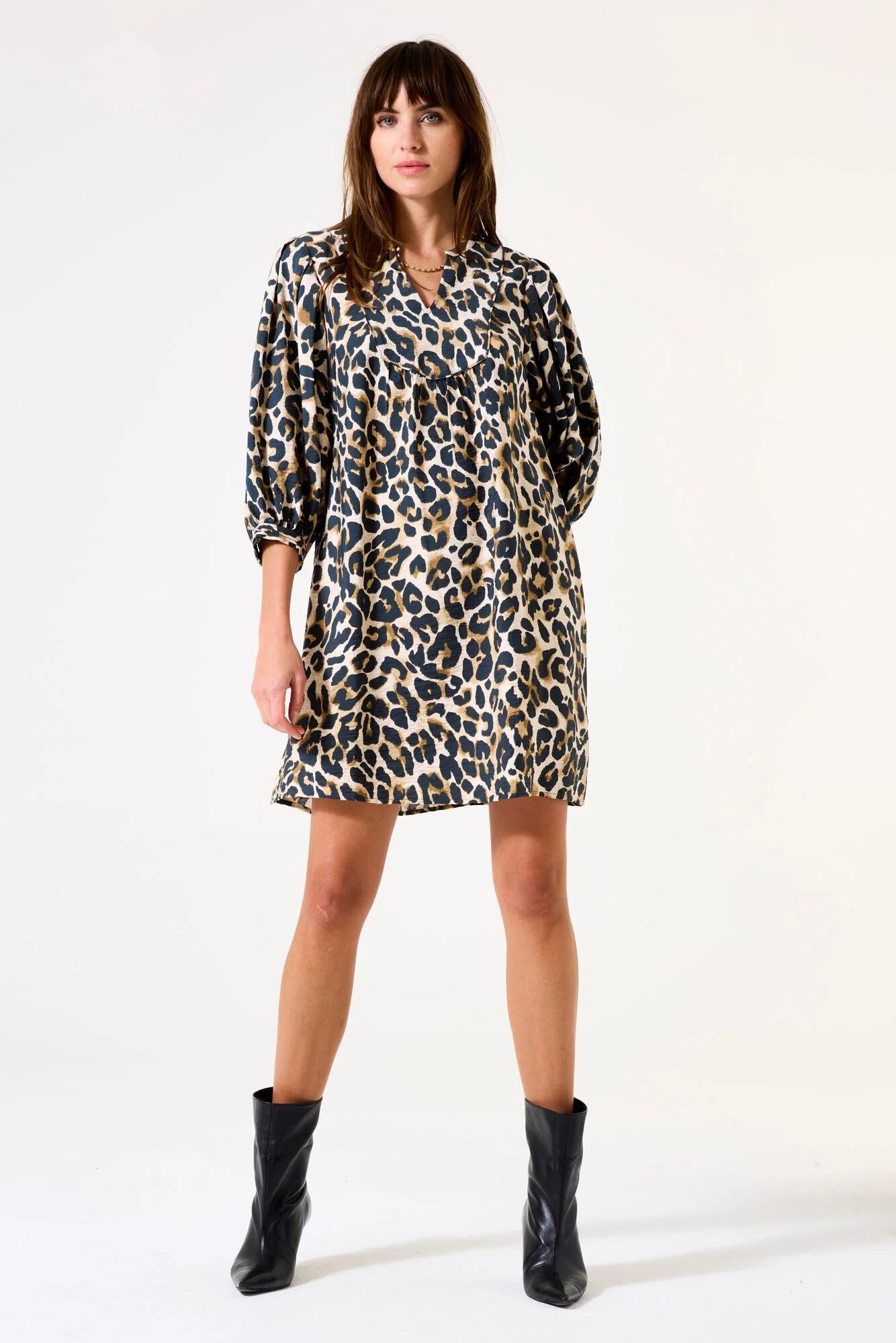 Garcia Leopard Print Dress