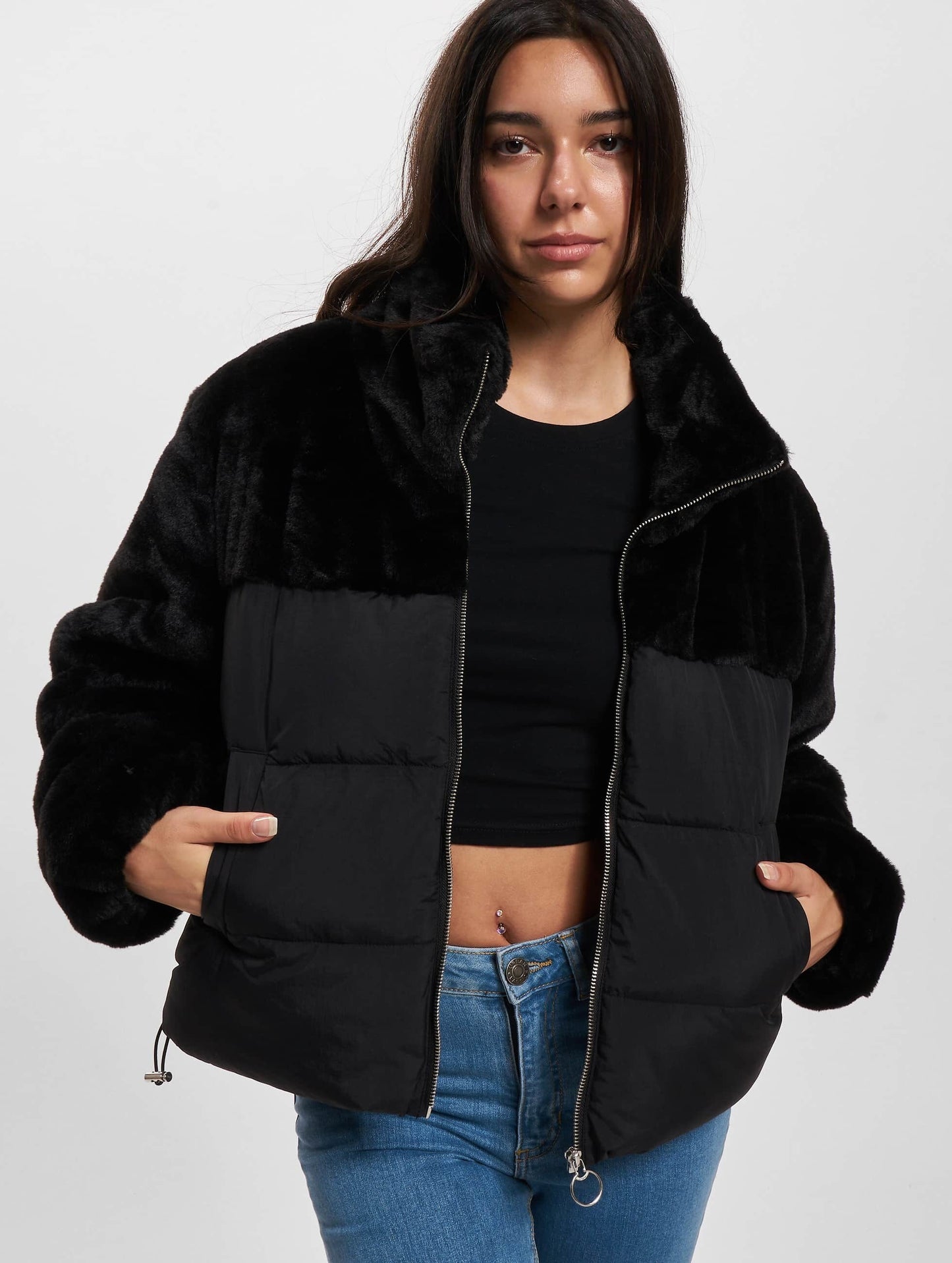 ONLY Wanja Fur Puffer Jacket