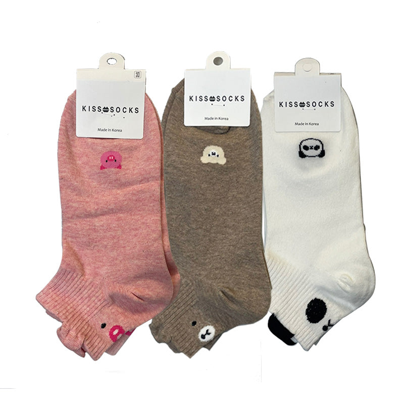 Heel Character Ankle Socks