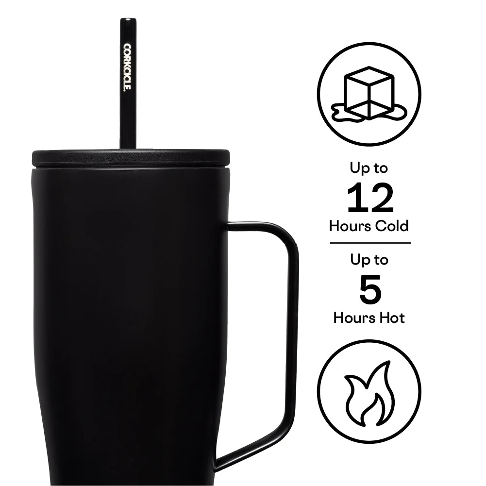 Corkcicle 30oz Matte Black Cold Cup XL