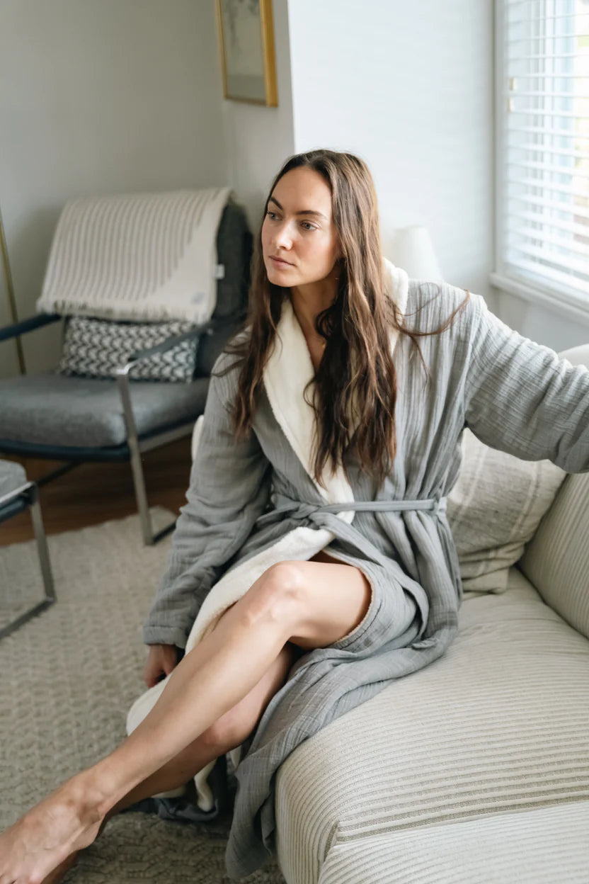 Tofino Towel Co. The Boreal Unisex Fleece-Lined Robe