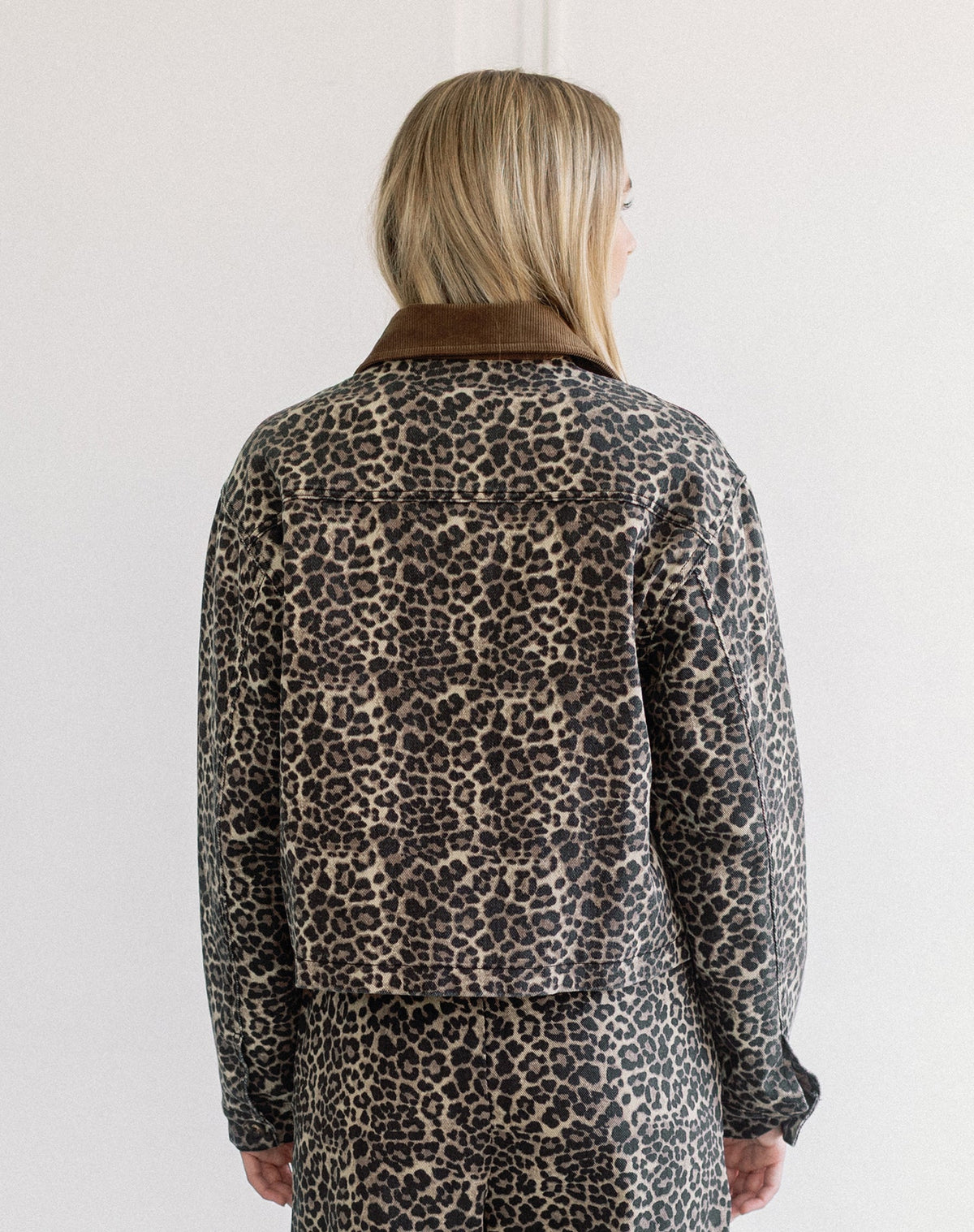 Brunette the Label Leopard Magali Jacket
