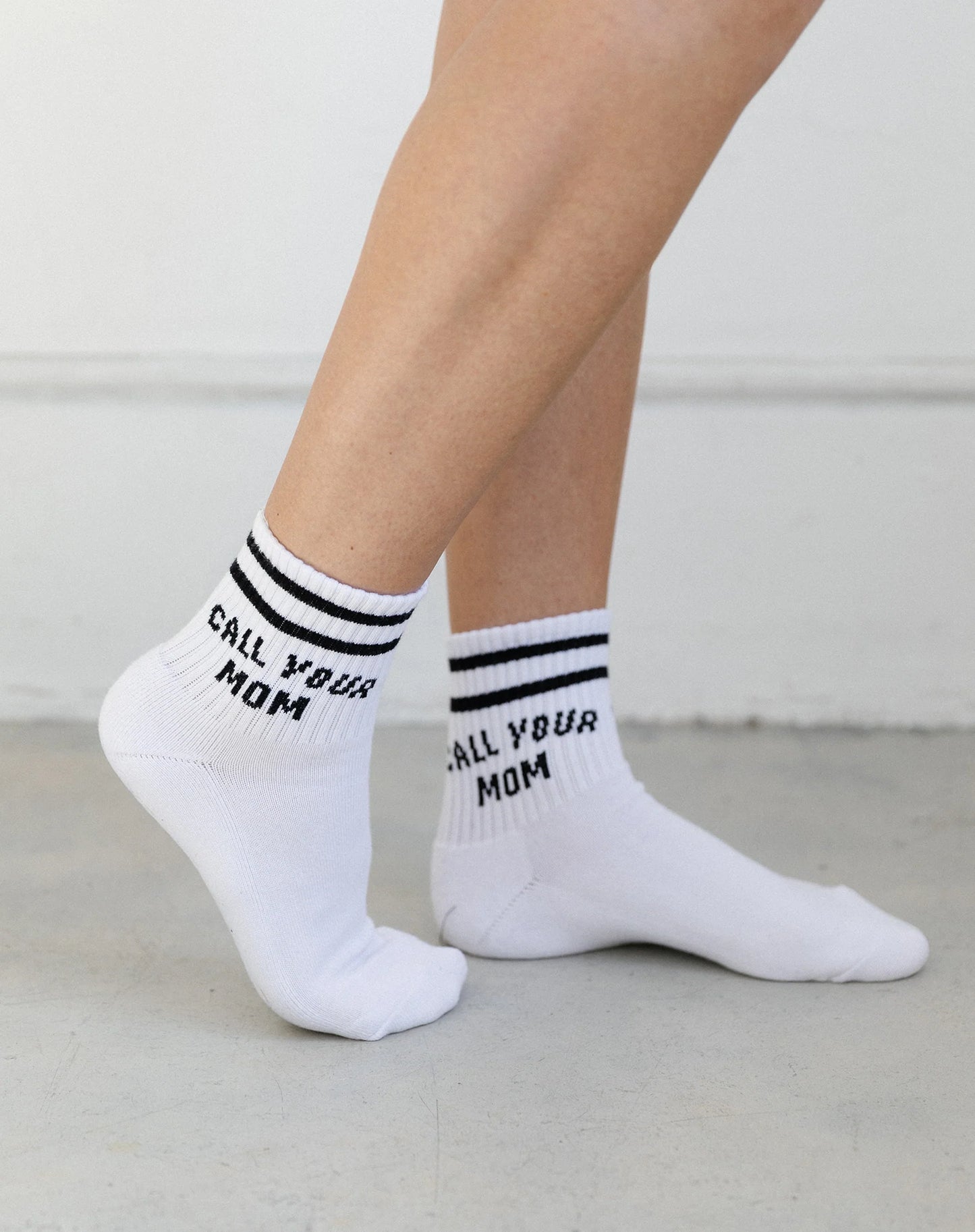 Brunette the Label "Call Your Mom" Sock