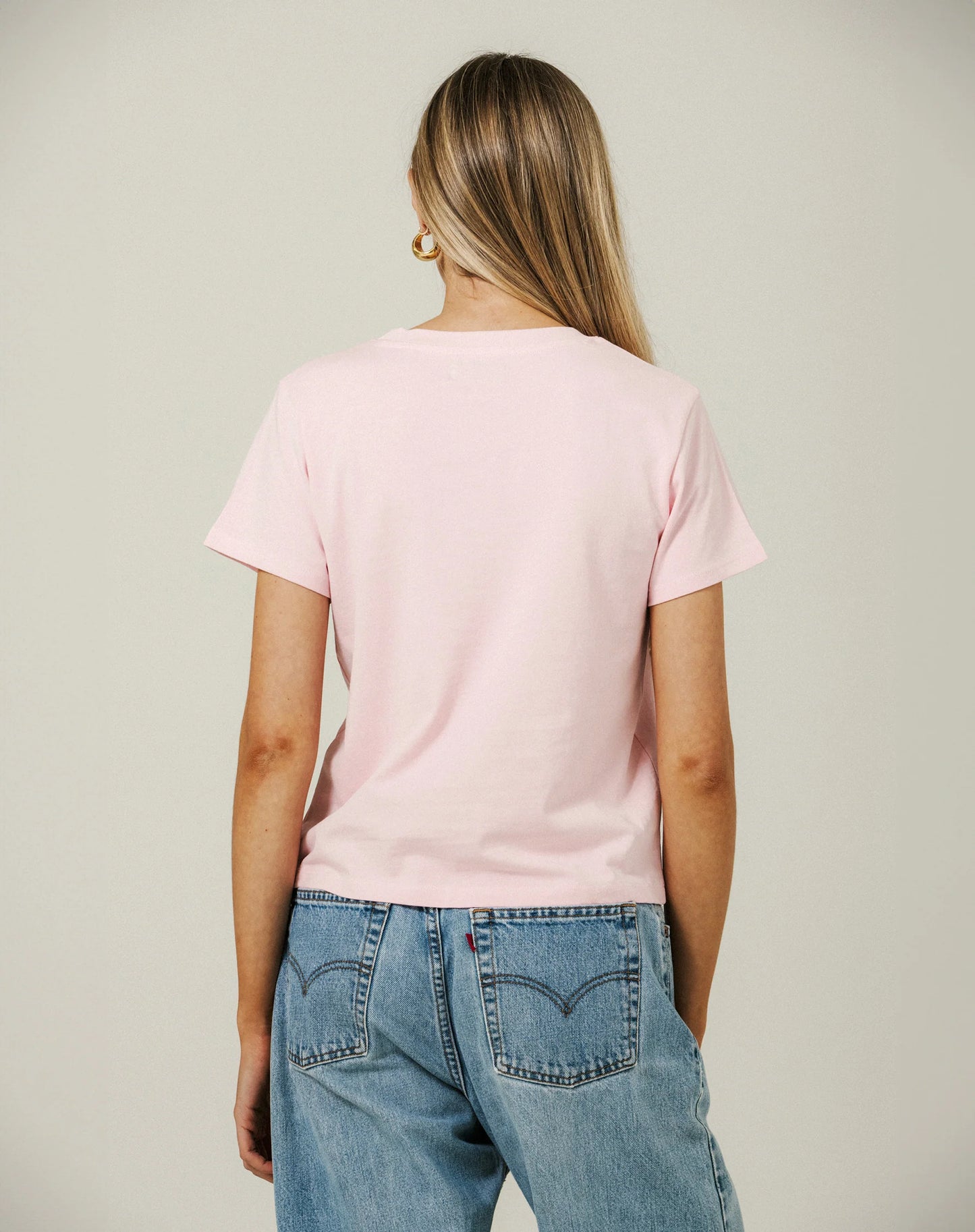 Brunette the Label Paris Tee | Rose