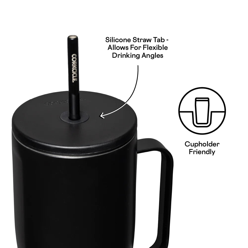 Corkcicle 30oz Matte Black Cold Cup XL