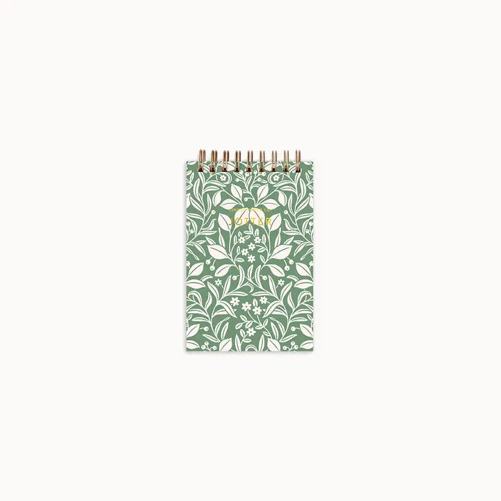 Linden Paper Co. Meadowlace Jotter | Mini Spiral Notebook