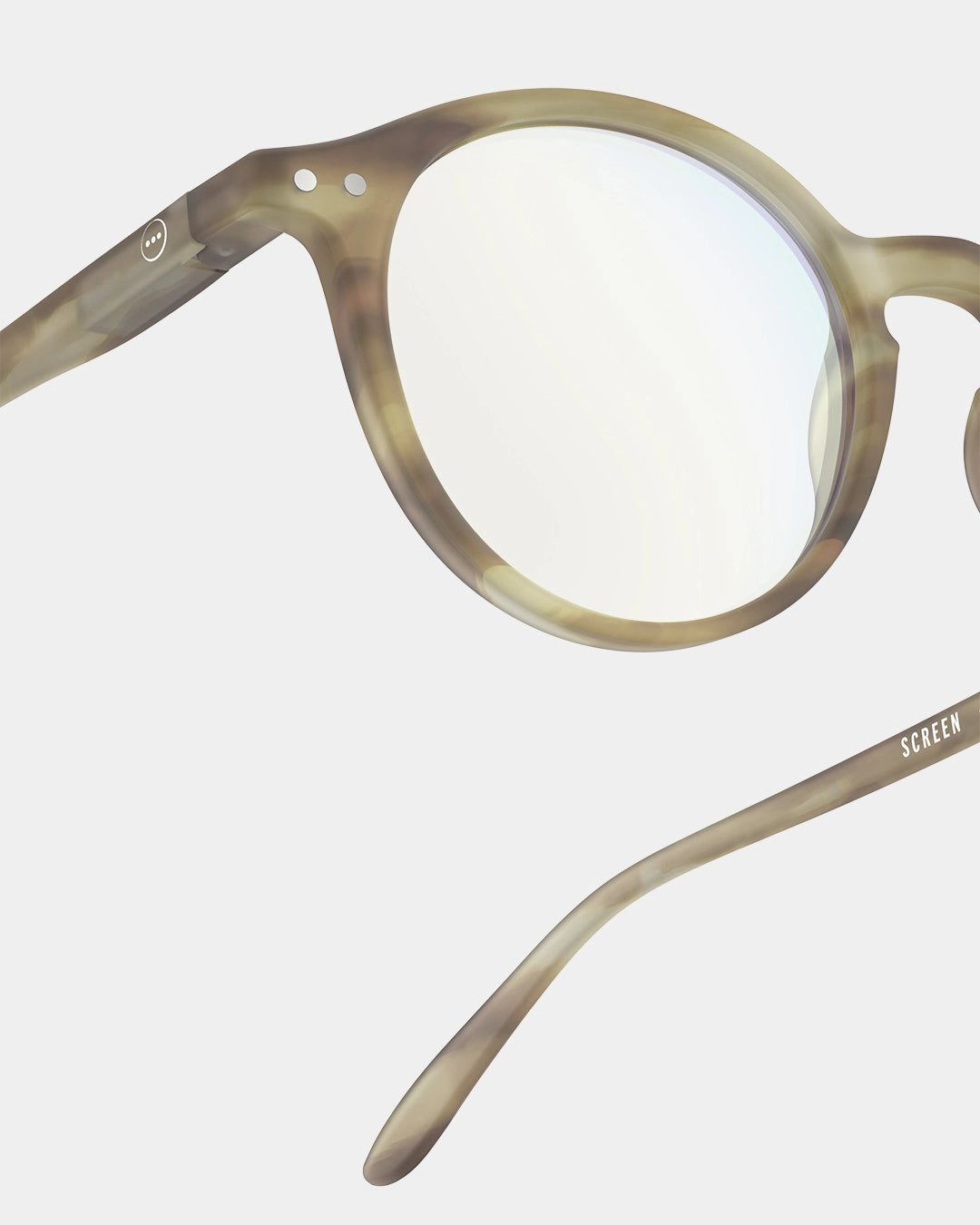 IZIPIZI #D Smoky Brown Reading Glasses