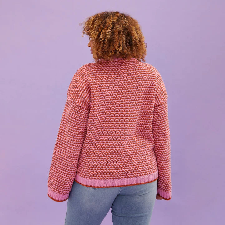 Cara & The Sky Frankie Cable Sweater