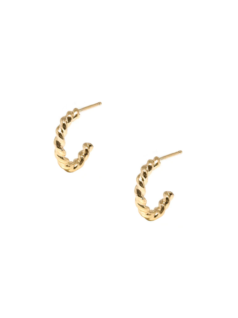 Hart & Stone Gold Nadine Hoops