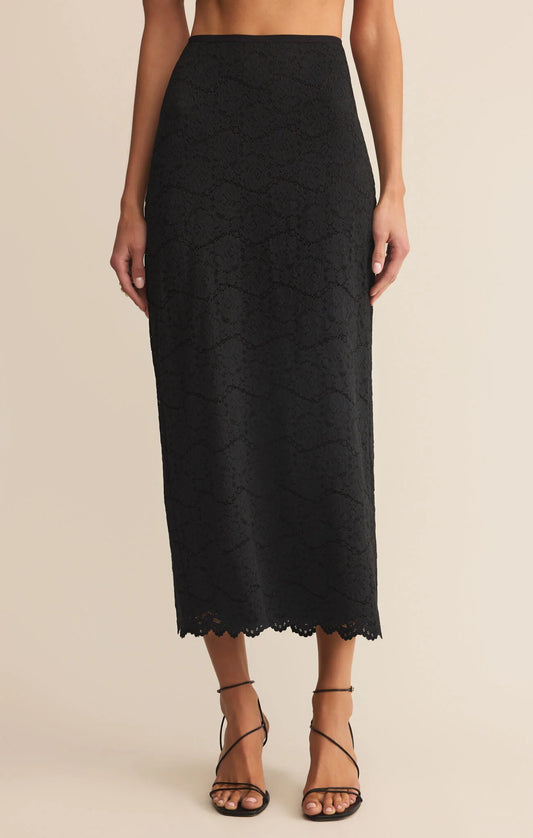 Z Supply Via Lace Midi Skirt