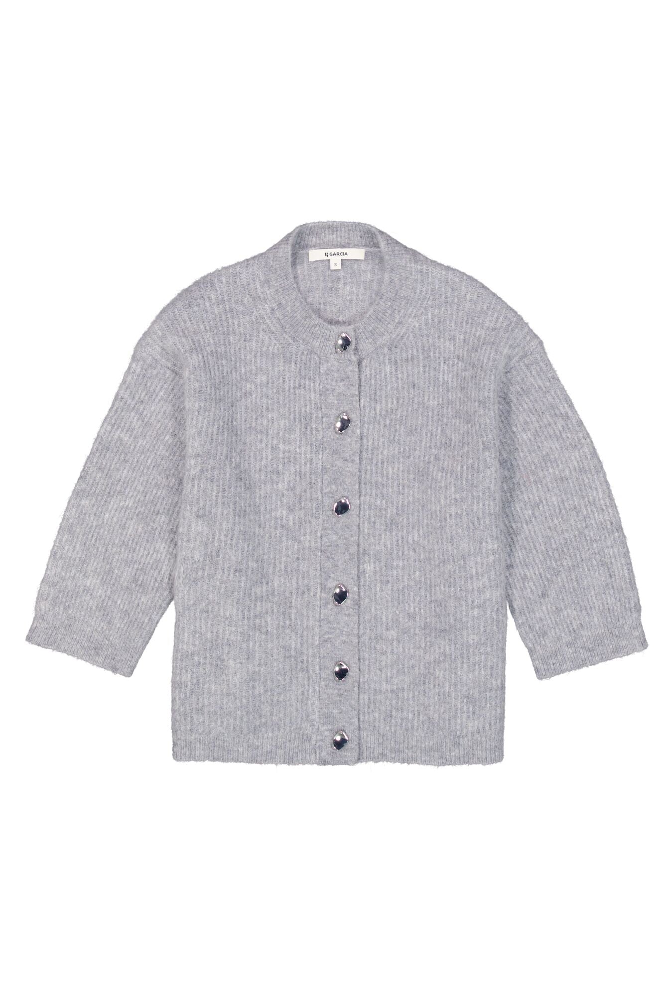 Garcia Grey Cardigan