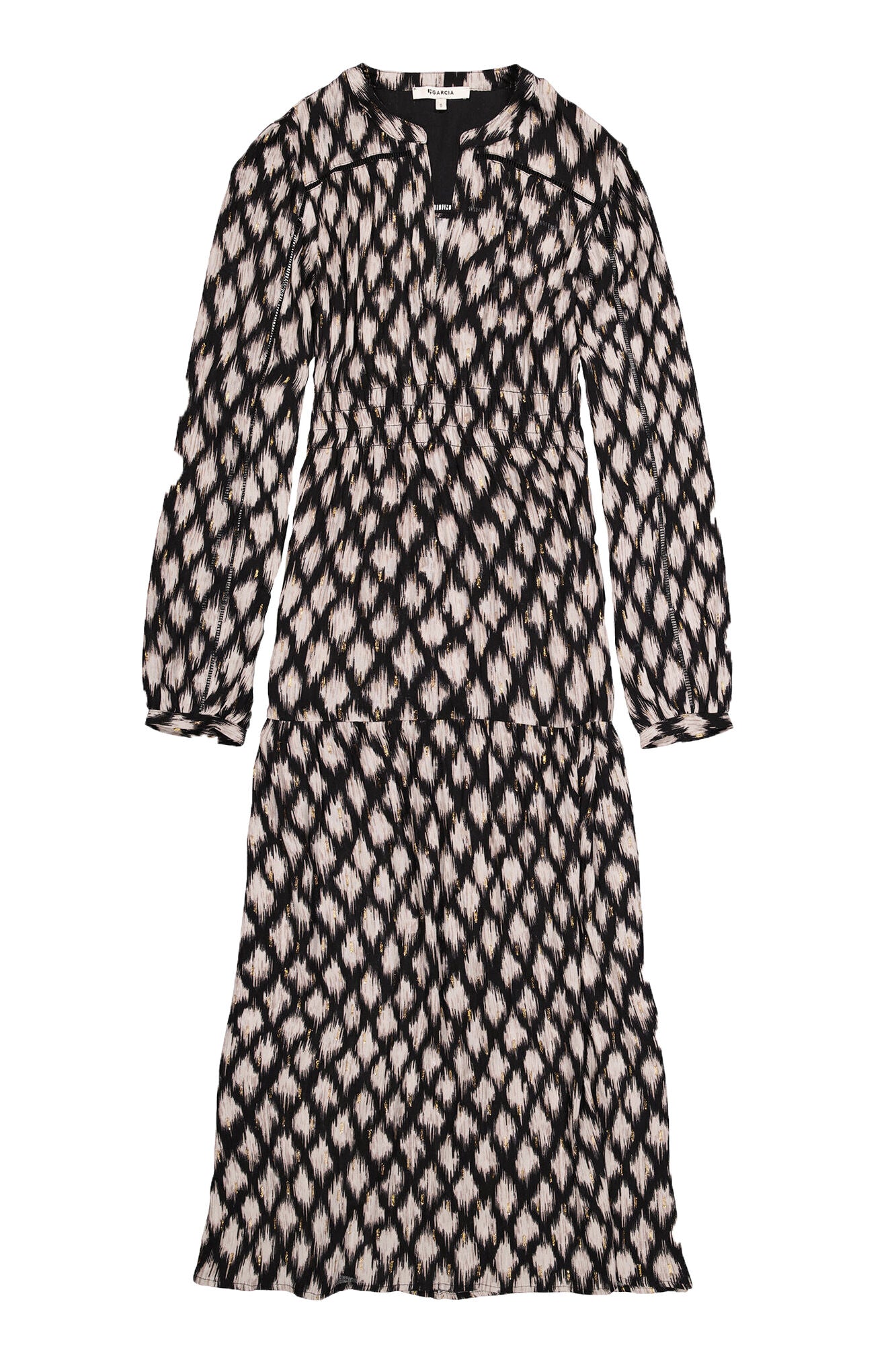 Garcia Black Printed Dress