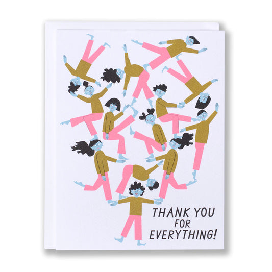 Banquet Thank You For Everything Crowd Card