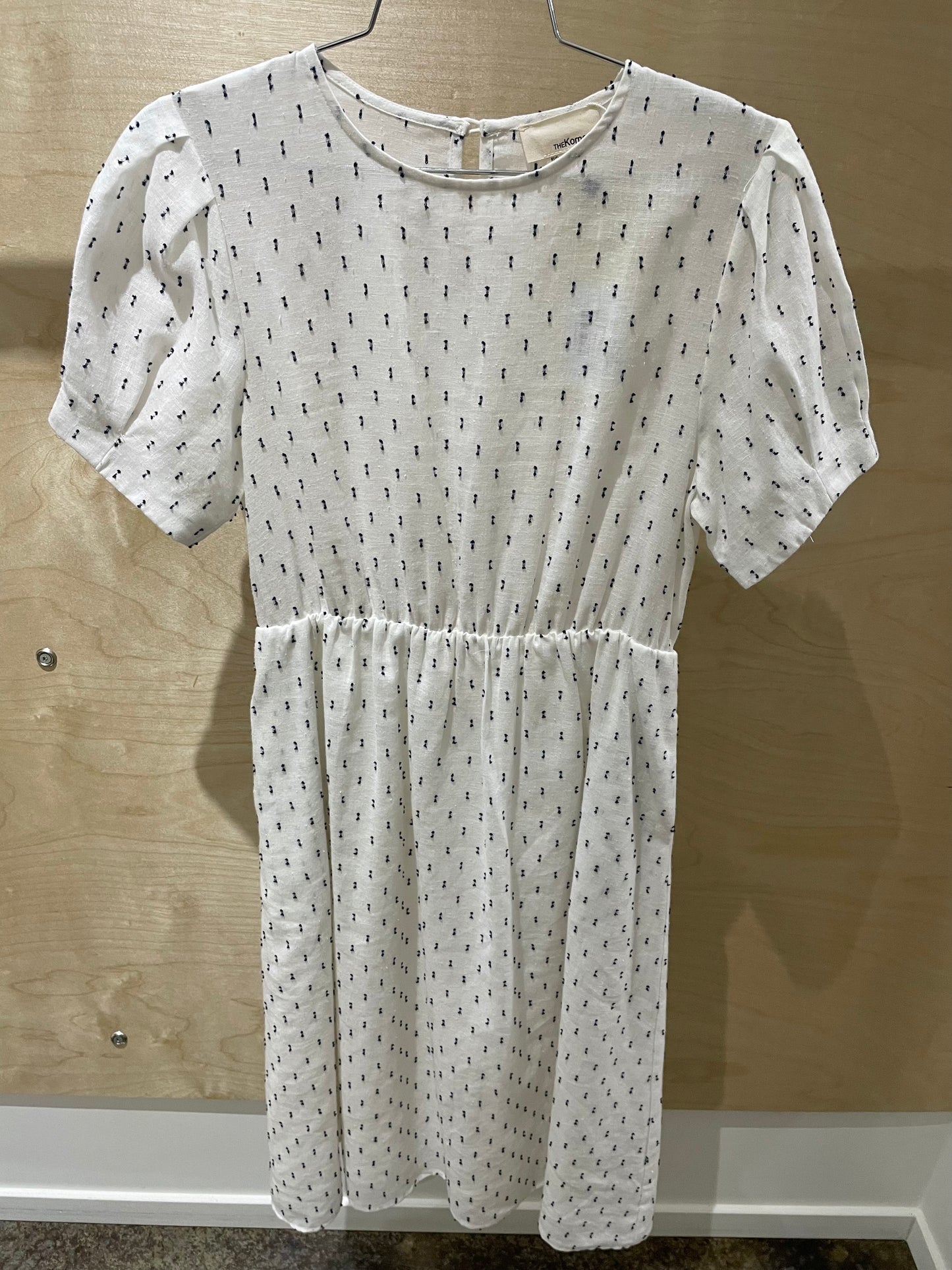 The Korner 1204 White Dress