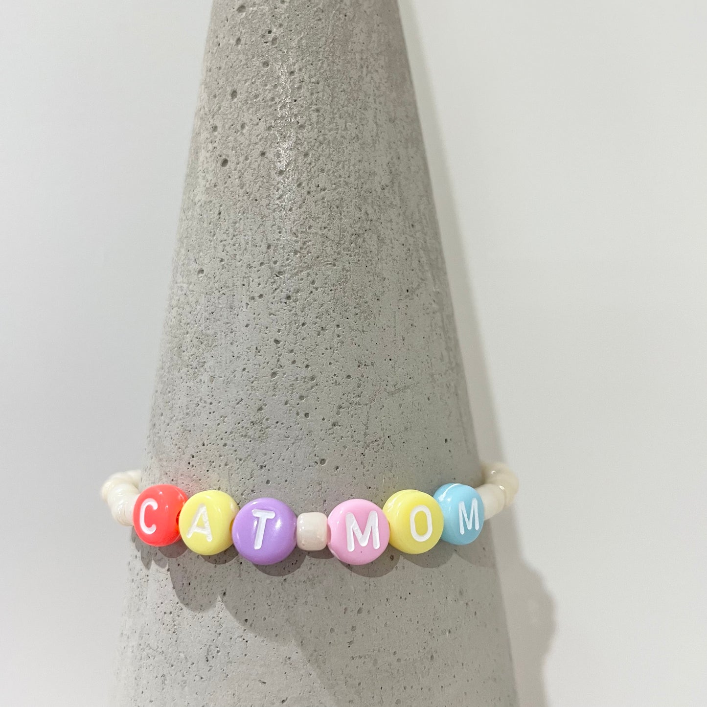 Made By Mira RAINBOW CAT MOM Bracelet