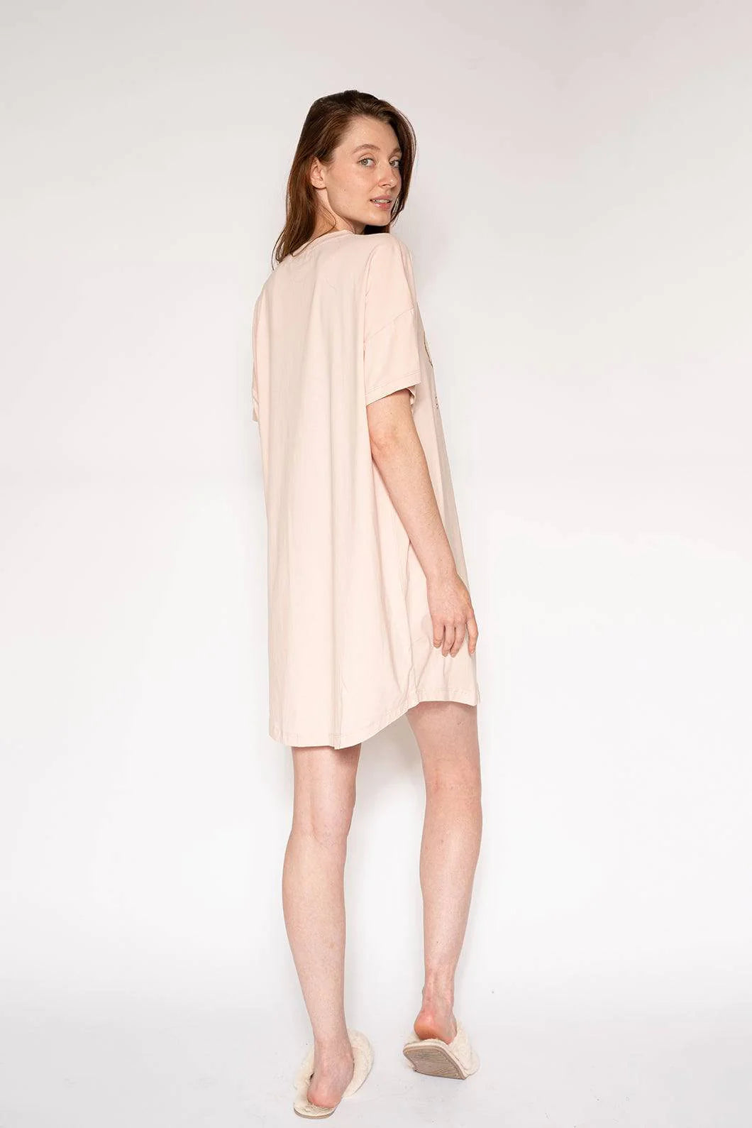 LatteLove Co. Eat More Cookies T-Shirt Dress