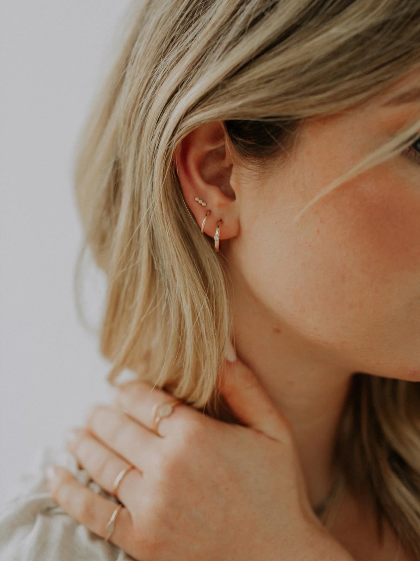 Hart & Stone Gold Nadine Hoops