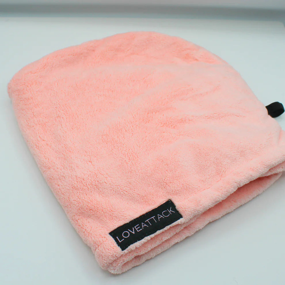 Love Attack Quick Dry Microfiber Hair Turban Towels