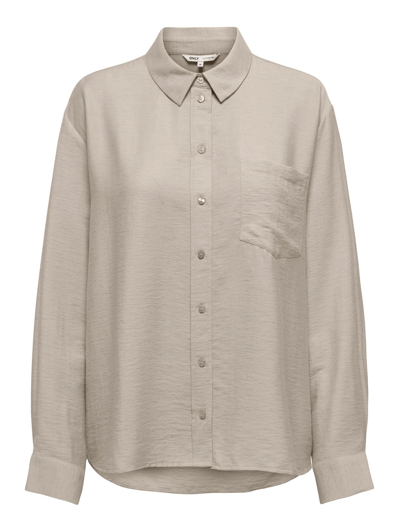 ONLY Lino Oxford Tan Blouse
