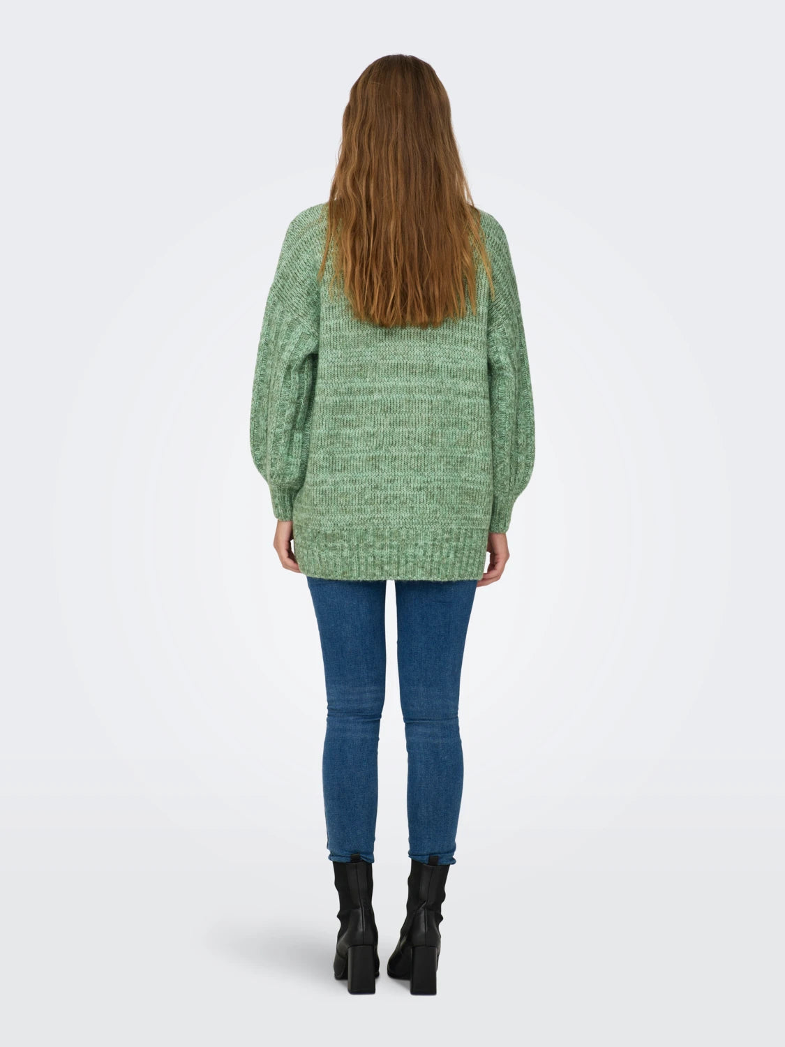 ONLY Sage Green Sage Life Knitted Sweater