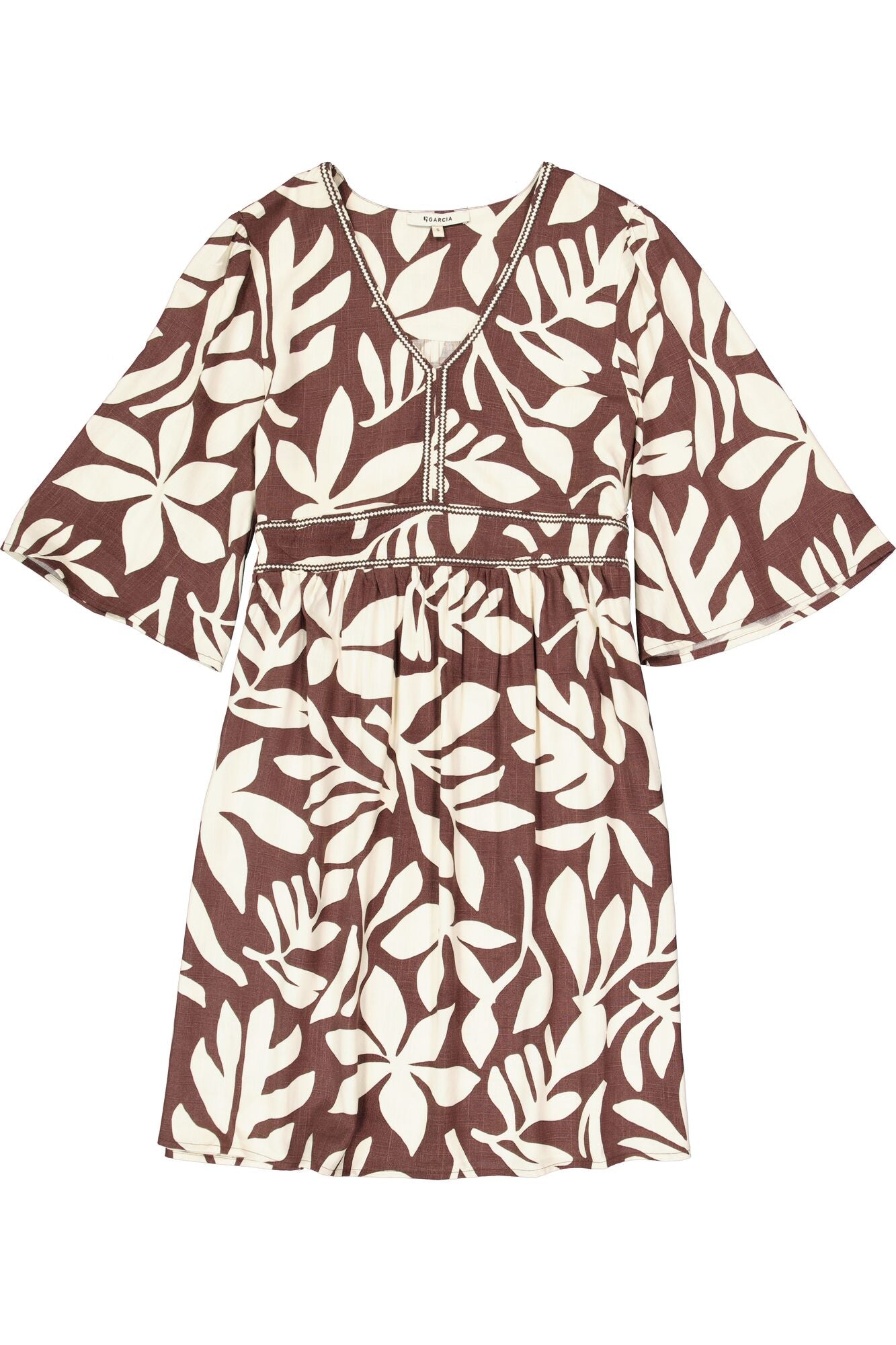 Garcia Brown Printed Dress