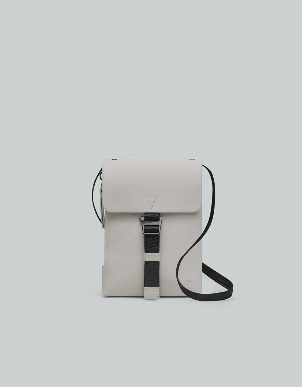 Gaston Luga Taupe Spläsh Mini Crossbody Bag