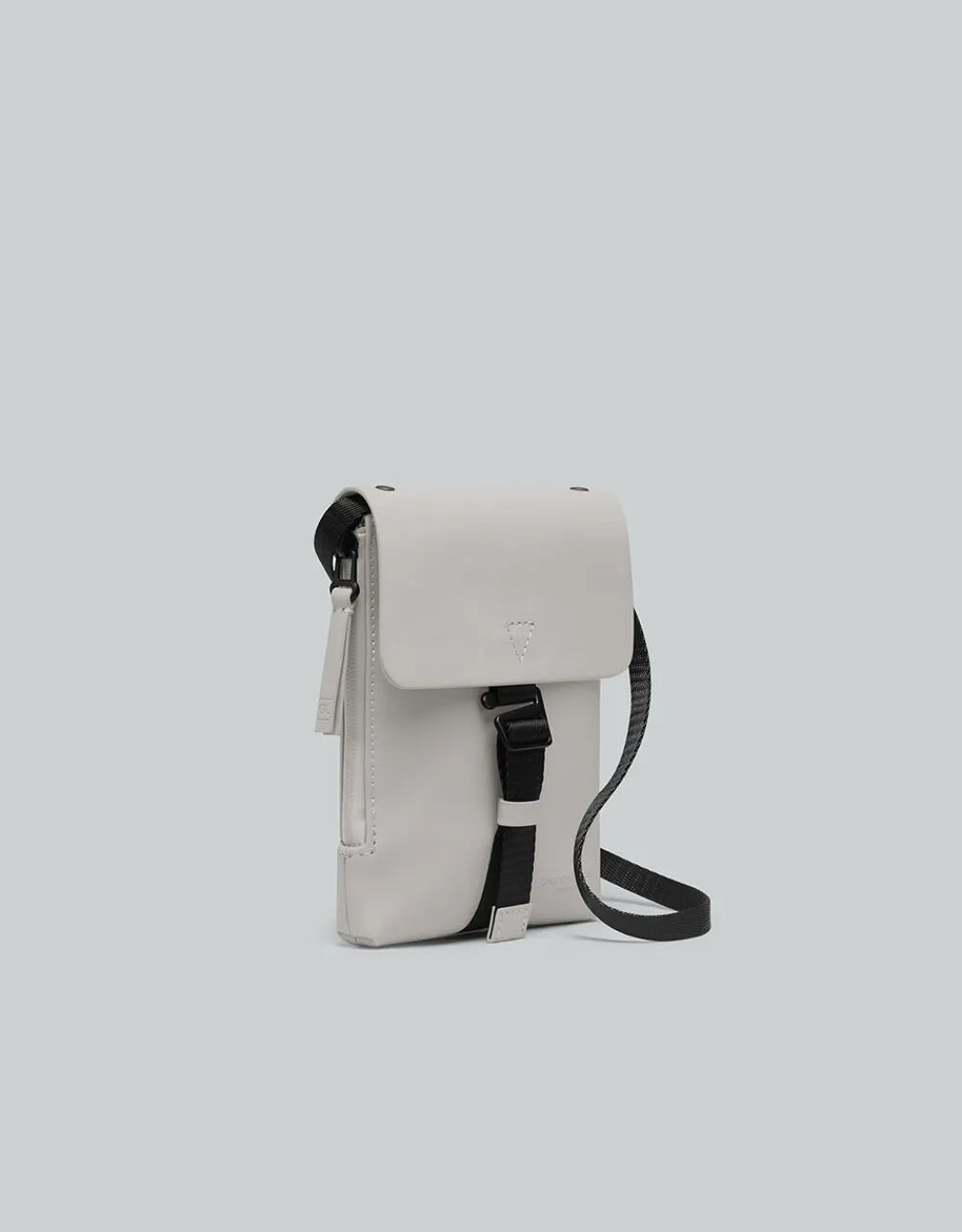 Gaston Luga Taupe Spläsh Mini Crossbody Bag