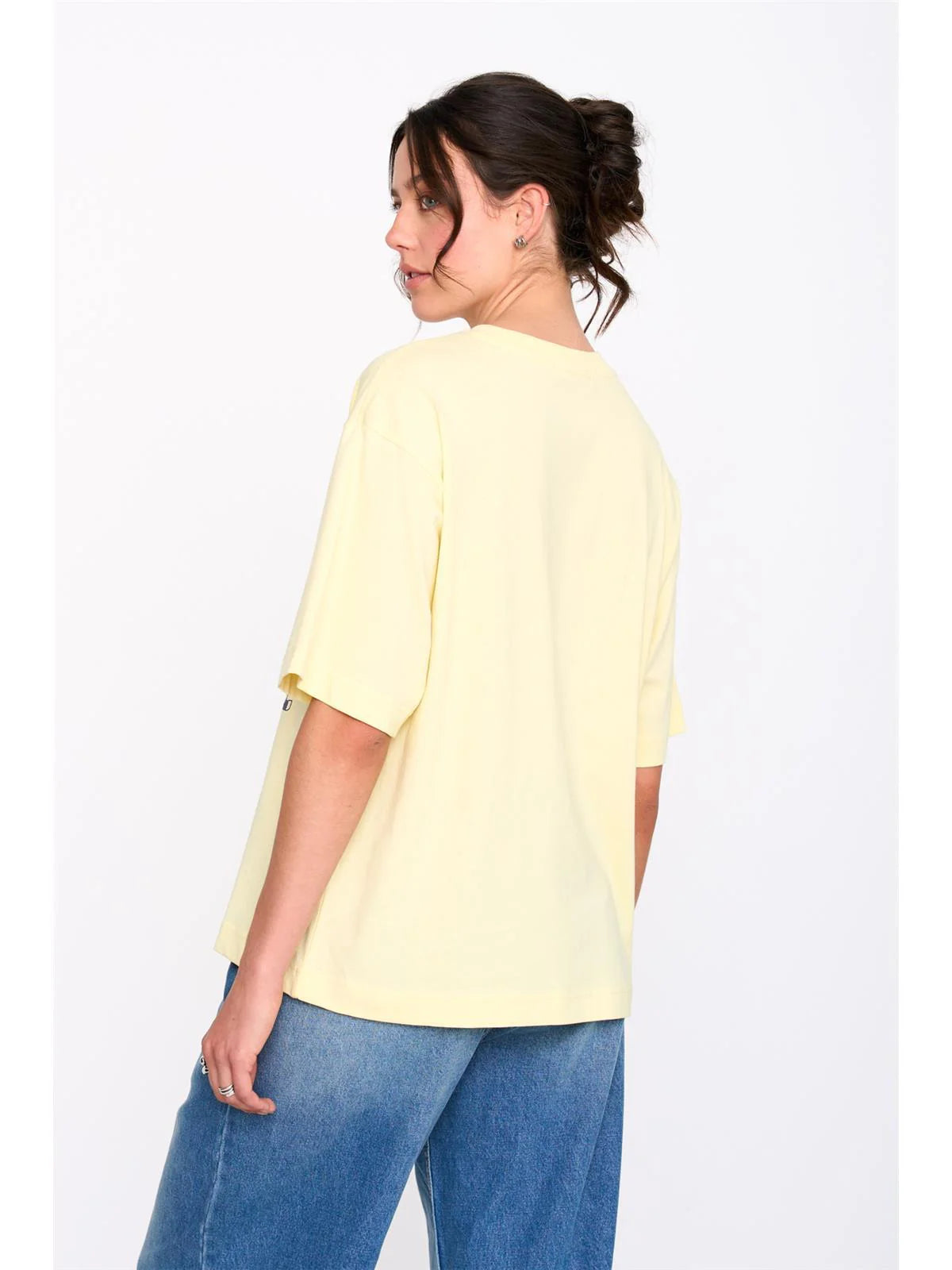 24COLOURS Yellow Cotton Tee