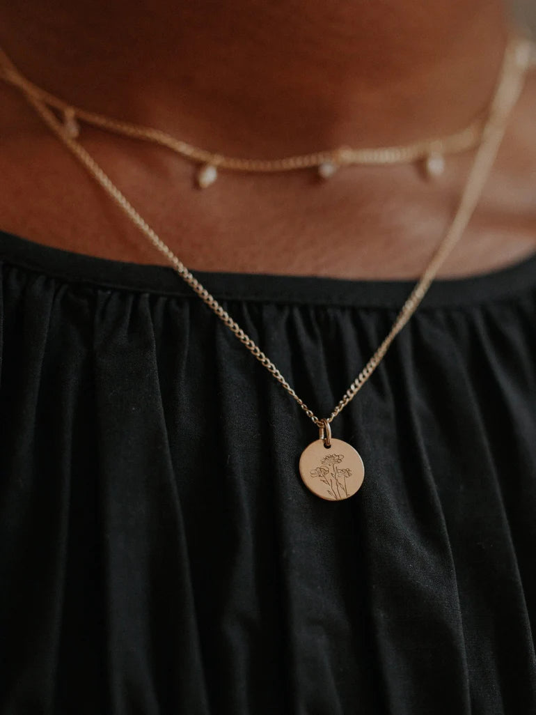 Hart & Stone Rosa Charm Necklace