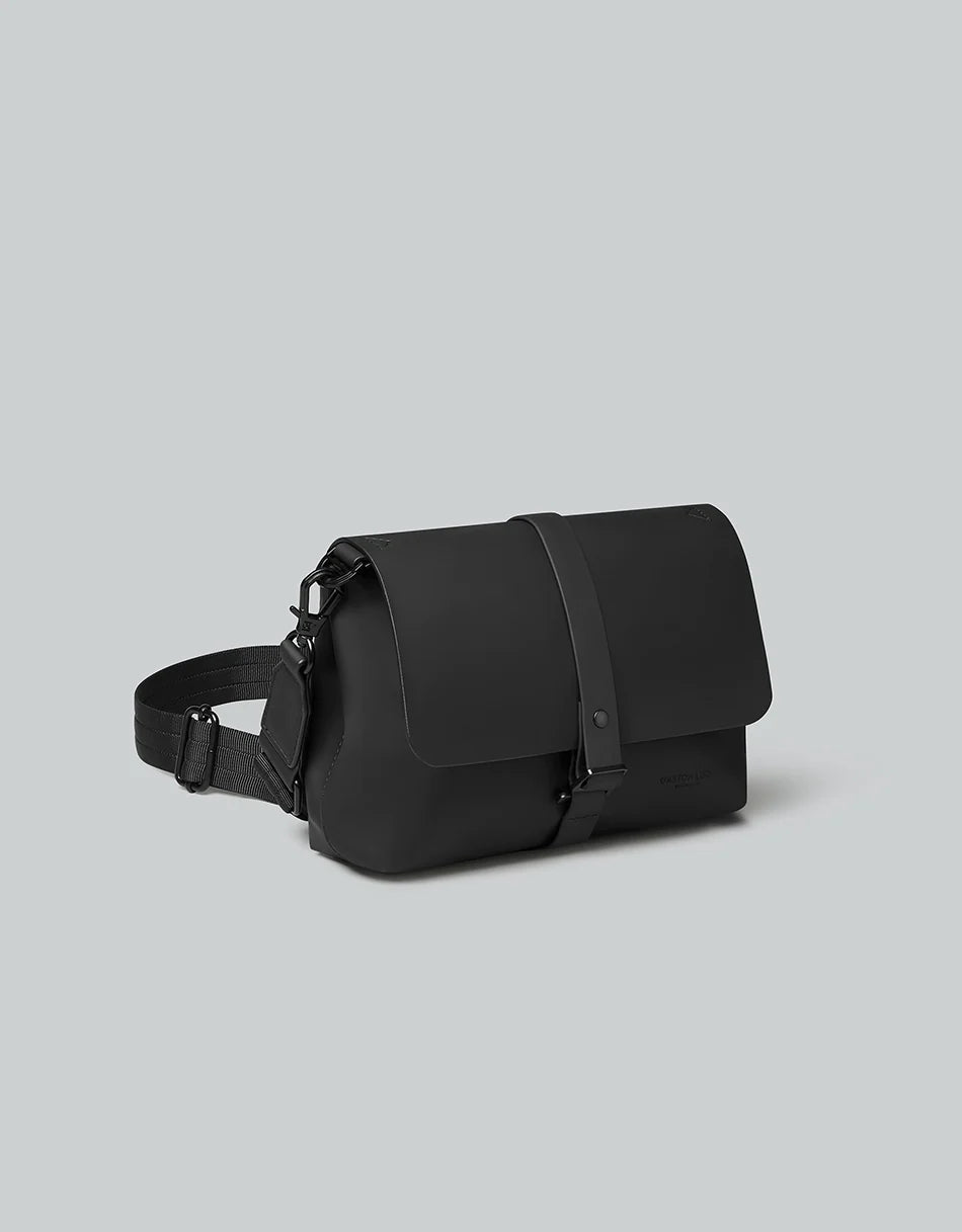 Gaston Luga Black Spläsh Crossbody Bag