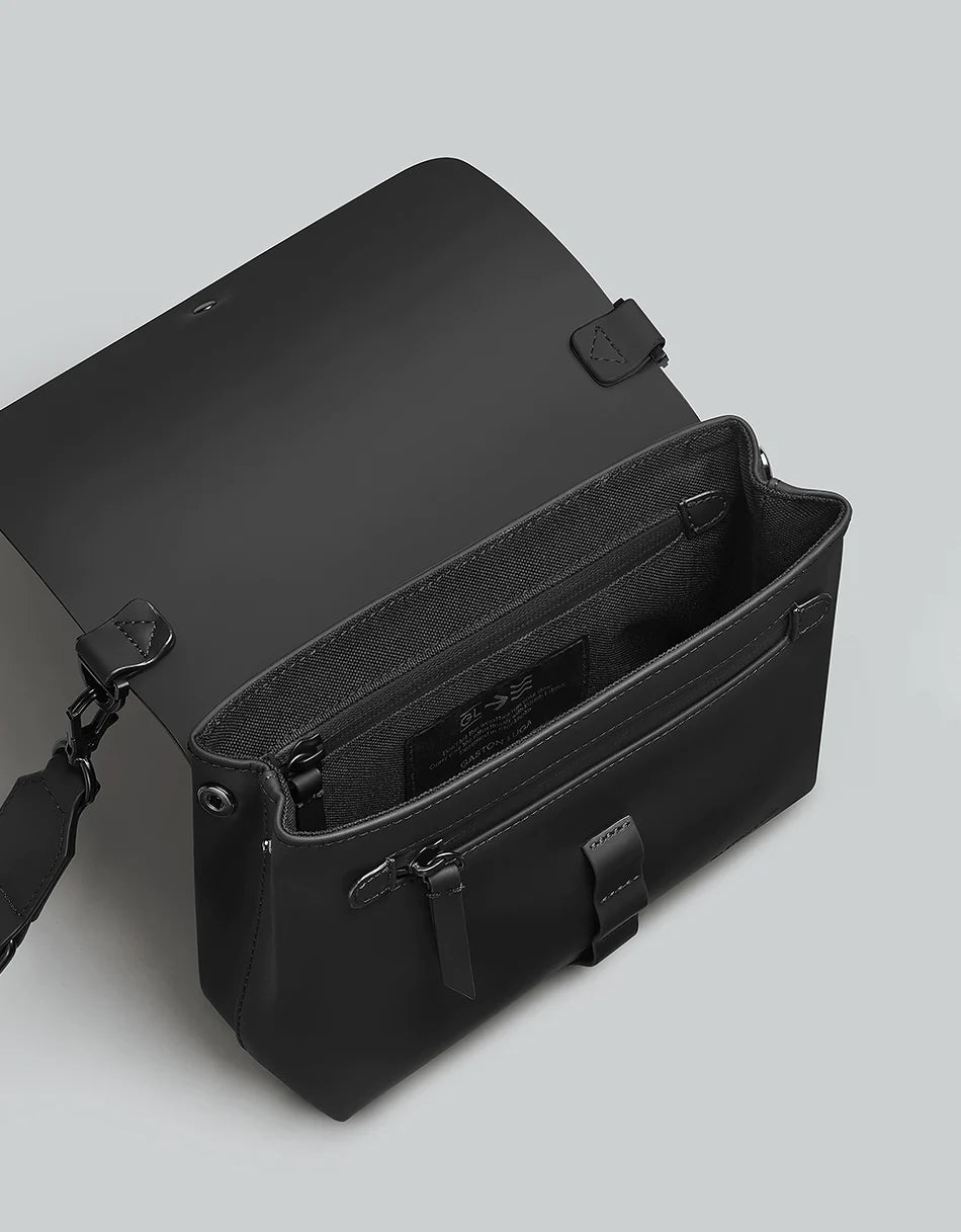 Gaston Luga Black Spläsh Crossbody Bag