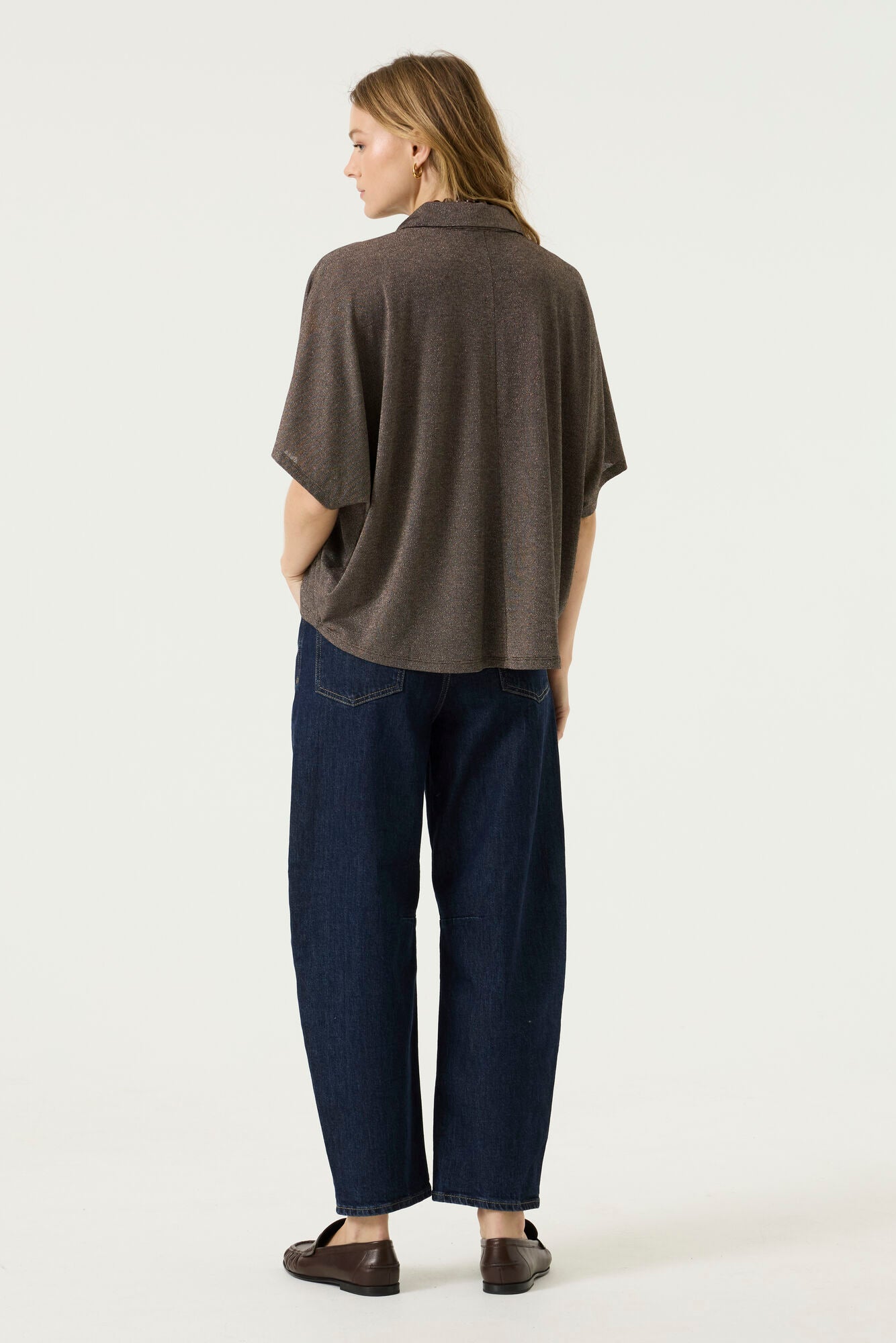 Garcia Amber Brown Blouse