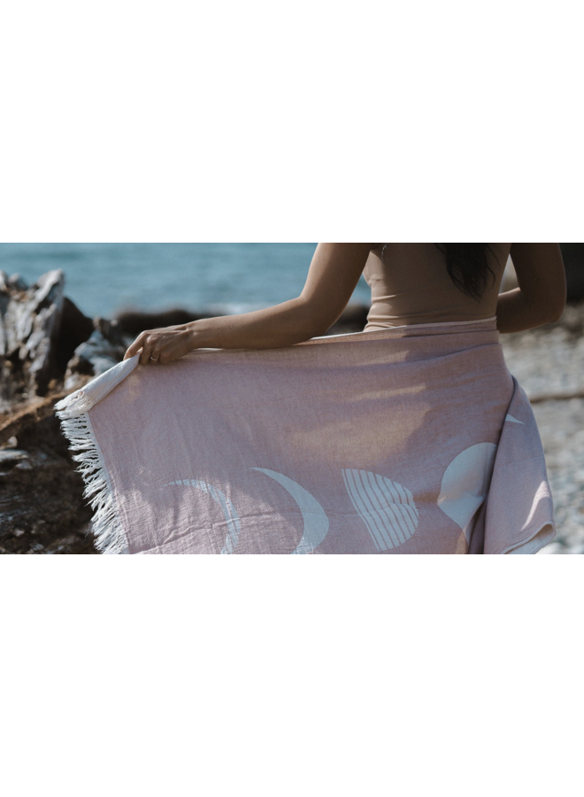 Tofino Towel Co. The Moon Phase Turkish Towel