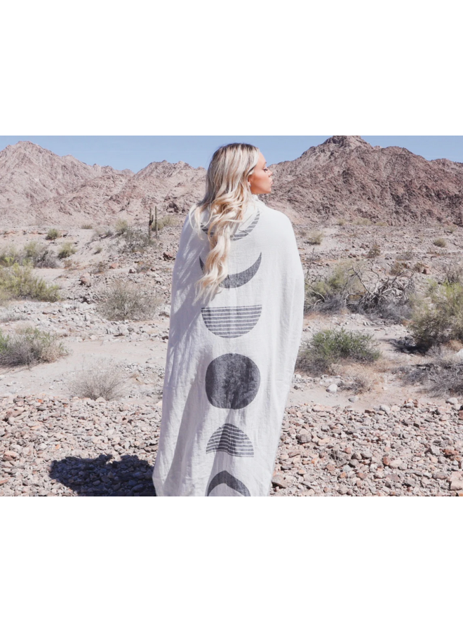 Tofino Towel Co. The Moon Phase Turkish Towel