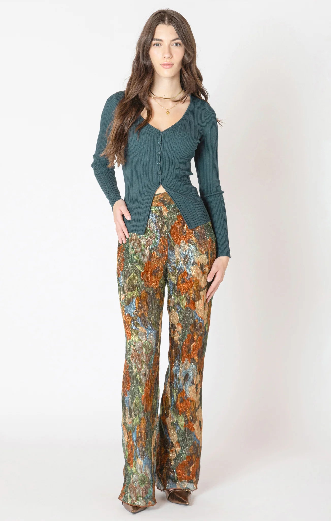 Dex Flyaway Ribbed Sweater