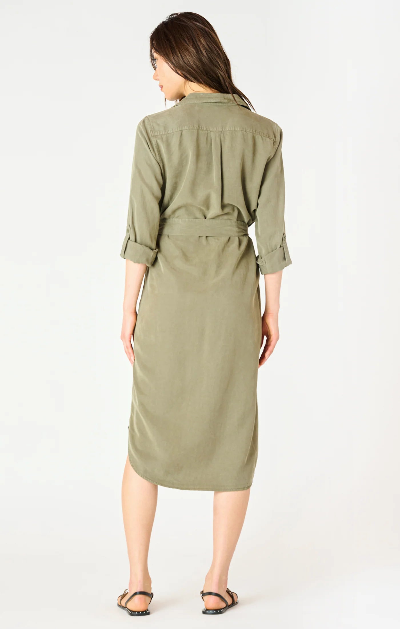Dex Belted Utility Midi Dress