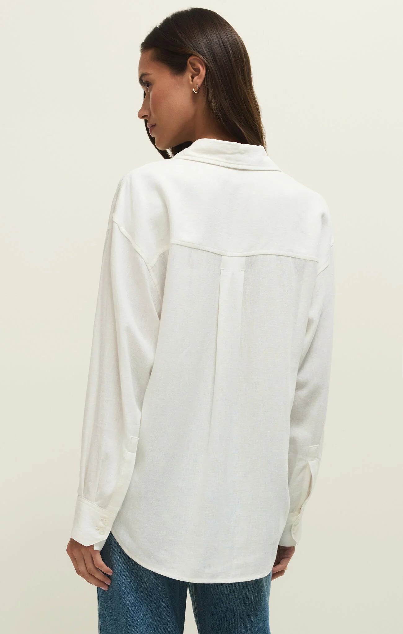 Z Supply Alfie Linen Button Up