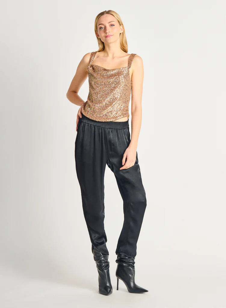 Dex Pull On Satin Pants