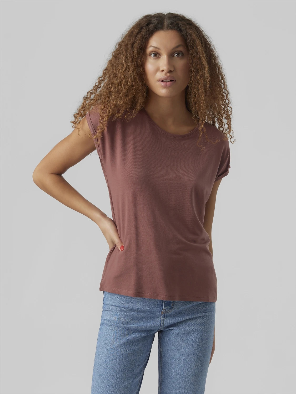 Vero Moda Rose Brown Ava Tee
