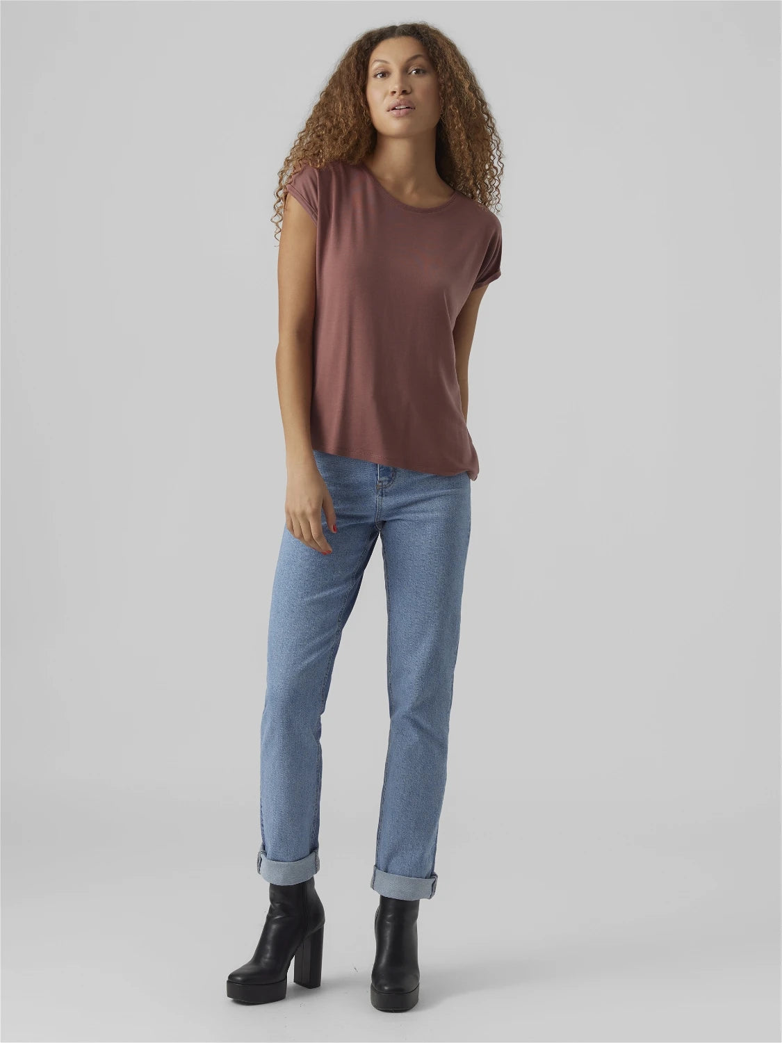 Vero Moda Rose Brown Ava Tee