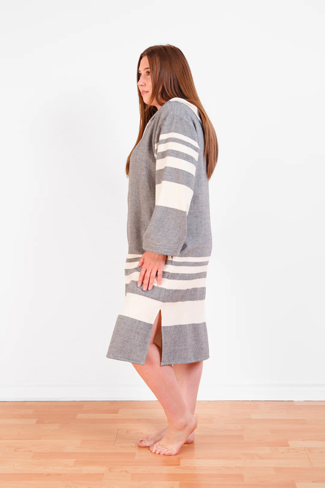 Tofino Towel Co. The Gale | Unisex Terry Lined Zip Poncho