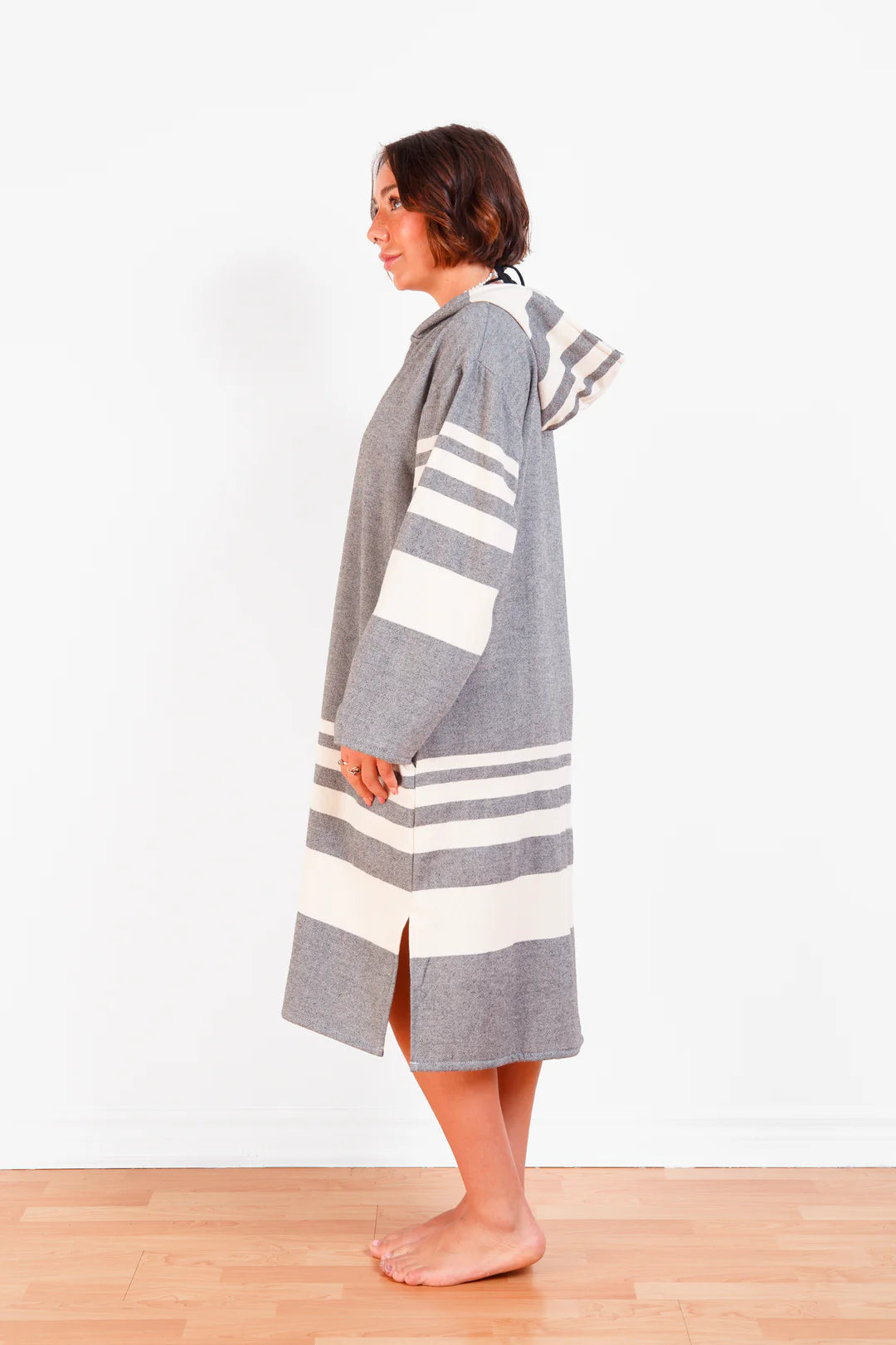 Tofino Towel Co. The Gale | Unisex Terry Lined Zip Poncho
