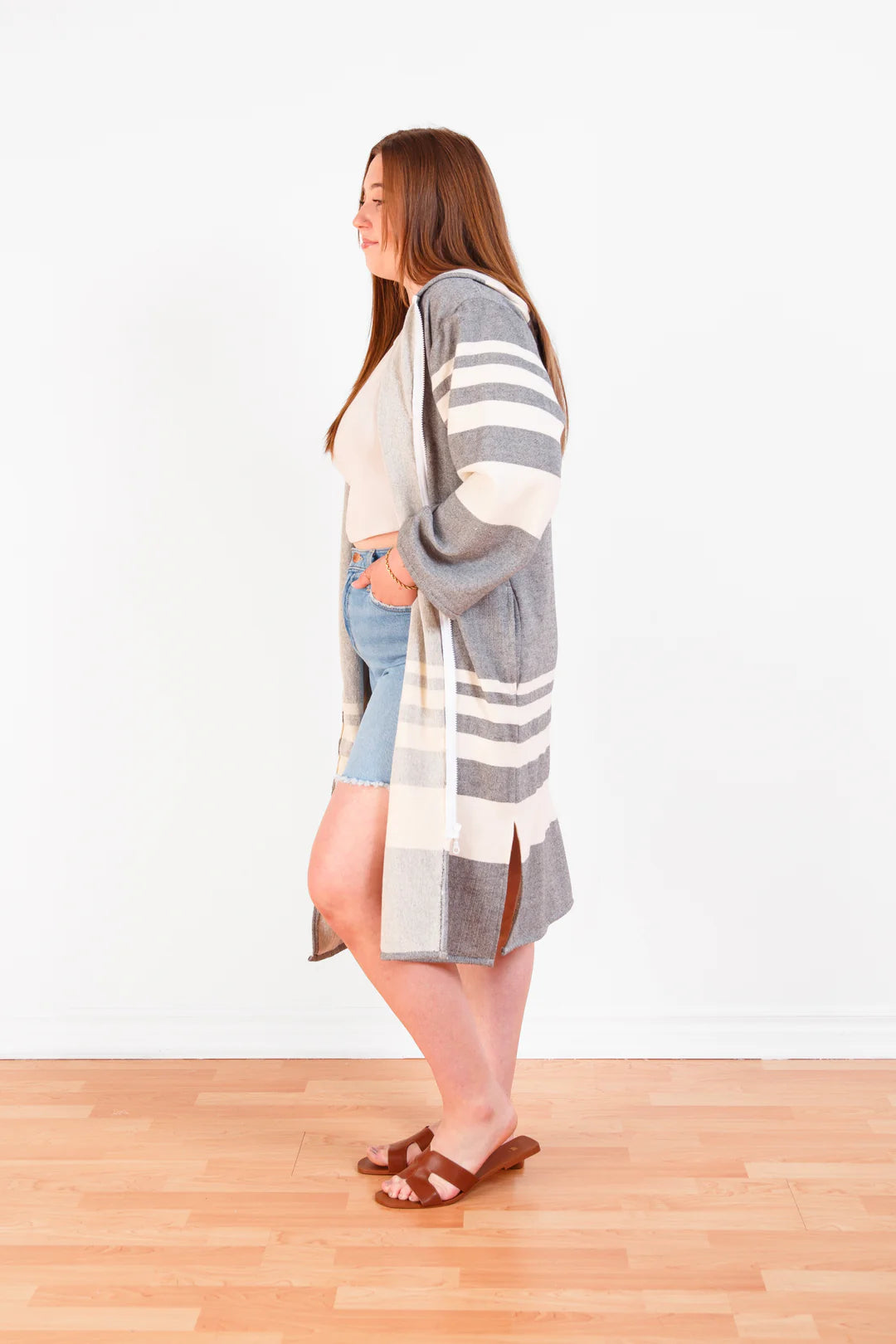 Tofino Towel Co. The Gale | Unisex Terry Lined Zip Poncho