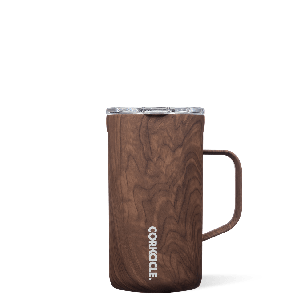 Corkcicle 22oz Walnut Wood Mug