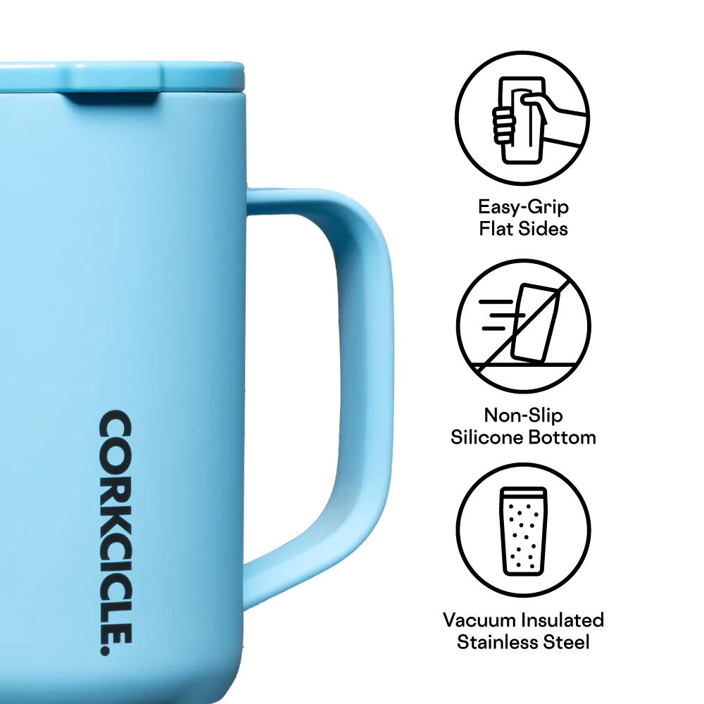 Corkcicle 16oz Santorini Mug